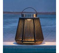 Athena Garden Light - Small - Solar - Charcoal Aluminium
