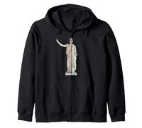 Athena Giustiniani Roman Gr oddess Statue Art Zip Hoodie