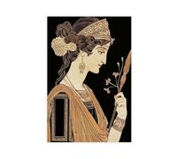 Athena Goddess Art Poster Canvas Poster Bedroom Decor Landscape Office Room Decor Gift 08x12inch(20x30cm)