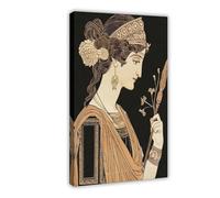 Athena Goddess Art Poster Canvas Poster Wall Art Decor Print Picture Paintings for Living Room Bedroom Decoration 16x24inch(40x60cm)