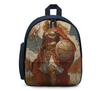 Athena Goddess Cute Mini Backpack for Women Men Lightweight Shopping Travel Daypack 12.6 In Small Bag
