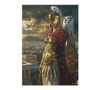Athena, Goddess of Wisdom and War - Guardian Jigsaw Puzzle, 300 Piece