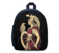 Athena Goddess of Wisdom Cute Backpack Small Daily Daypack Travel Shoulder Bag with Adjustable Strap Funny Graphic