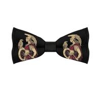 Athena Goddess of Wisdom Mens Classic Bow Ties Adjustable Length Printed Design Bowtie for Birthdays Valentine's Day Gifts