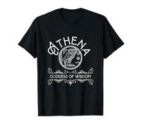 Athena Goddess of Wisdom Owl. Greek Classics. Epic. T-Shirt