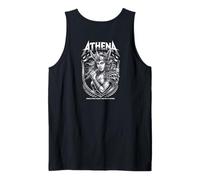Athena Goddess Rock Frontwoman Olympus Rock and Roll BACK Tank Top