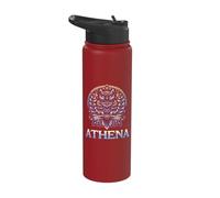 Athena Gr oddess Ancient Greek Mythology Stainless Steel Insulated Water Bottle