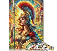 Athena, Greek Goddess Jigsaw Puzzles Puzzle for Adults Kids. 1000 Pieces Impossible Challenge Toy Educational Games Home Decoration for Adults& Kids Age 14 Years Up 1000pcs (75x50cm)