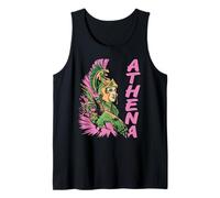 Athena Greek Goddess Owl Wisdom Warrior Helmet Power Tank Top