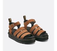 Athena Leather Blaire Sandals camel