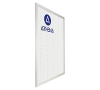 Athena Matt White Picture Frame (60 x 80 cm) Portrait or Landscape Photo Frame with Clear Styrene Sheet & Wall Mounted Hook for Photos, Pictures, Posters, Decor, Certificate Frame