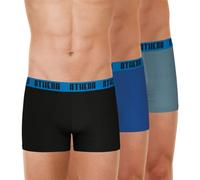 Athéna Men's BASIC COLOR Underwear, NOIR/BLEU/GRIS,