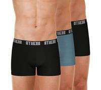 Athéna Men's BASIC COLOR Underwear, NOIR/GRIS/NOIR,