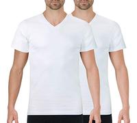 Athena Men's Duo Choc Vest (Pack of 2), White-White, XX-Large