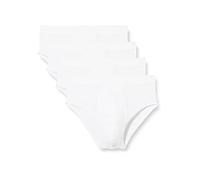Athena Men's Promo Basic Bio Knickers, White (Blanc/Blanc/Blanc/Blanc 9050), XX-Large (Size: 6) (Pack of 4)