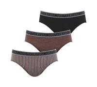 Athena Men's Tonic Knickers, (Rayures Rouge/Point Rouge/Noir 1900), Large (Size: 4) (Pack of 3)