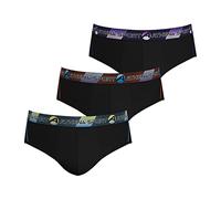 Athena Men's Training LN54 Briefs, Black, M