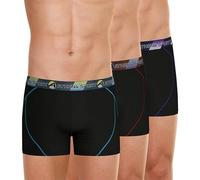 Athena Men's Training Ln64 Underwear, Black/Black/Black, XL