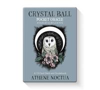 Athena Noctua Crystal Ball Pocket Oracle Card with Japanese Instruction Manual