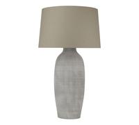 Athena Olpe Ceramic Table Lamp (UK Plug) Hill Interiors Stone One Size