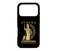 Athena Owl Spear Olive Branch Wisdom Greek Mythology Art Case for iPhone 17 Pro