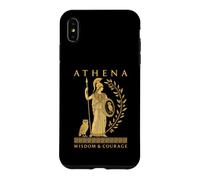 Athena Owl Spear Olive Branch Wisdom Greek Mythology Art Case for iPhone XS Max