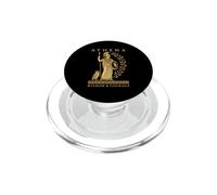 Athena Owl Spear Olive Branch Wisdom Greek Mythology Art PopSockets PopGrip for MagSafe