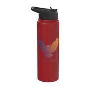 Athena Owl Symbol Ancient Gr oddess Stainless Steel Insulated Water Bottle