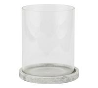 Athena Stone Large Hurricane Lantern