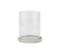 Athena Stone Large Hurricane Lantern Elegant Home Decor