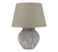 Athena Table Lamp (UK Plug) Hill Interiors Stone One Size