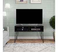 Athena TV Stand in Black Marble Effect by Dorel Novogratz