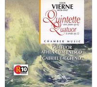 Athenaeum-Enesco Qt - Vierne - Chamber Works