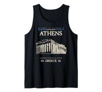 Athens Acropolis Vintage Travel Tank Top