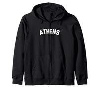 Athens Georgia Zip Hoodie