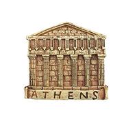 Athens Greece 3D Fridge Magnet Souvenir Gift,Resin Handmade Athens Refrigerator Magnet Home & Kitchen Decoration Collection