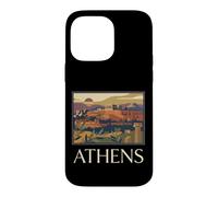 Athens Greece Acropolis Ancient City Retro Travel Graphic Case for iPhone 14 Pro Max