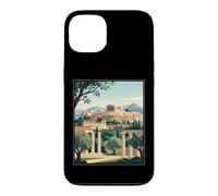 Athens Greece Acropolis Ancient Ruins Vintage Travel Artwork Case for iPhone 13