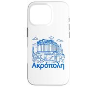 Athens Greece Acropolis Greek Language Vacation Souvenir Case for iPhone 16 Pro