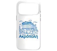 Athens Greece Acropolis Greek Language Vacation Souvenir Case for iPhone 17 Pro Max