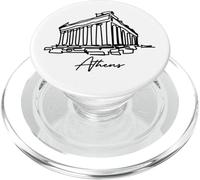Athens Greece Acropolis Souvenir PopSockets PopGrip for MagSafe
