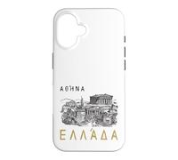 Athens Greece in Greek Language with Gr rchitecture Case for iPhone 16