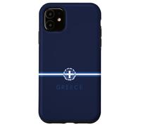 Athens Greece National Flag Hellene Emblem Greek Heritage Case for iPhone 11