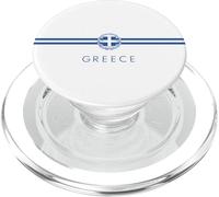Athens Greece National Flag Hellene Emblem Greek Heritage PopSockets PopGrip for MagSafe