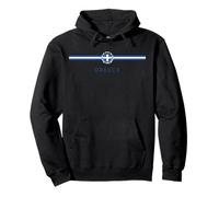Athens Greece National Flag Hellene Emblem Greek Heritage Pullover Hoodie