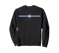 Athens Greece National Flag Hellene Emblem Greek Heritage Sweatshirt