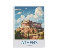 Athens, Greece，Puzzle 1000 Pieces Of Paper Puzzles Suitable For Adults Children Families Stress Relief Puzzle Games（38x26cm）-HE54