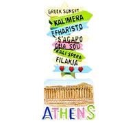 Athens Greece Refrigerator Magnet Tourist 3D Souvenir Fridge Decoration Creative Craft