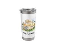 Athens Greece Souvenir/Athens Stainless Steel Insulated Tumbler