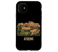 Athens Greece Travel Souvenir City Landmark Gift Case for iPhone 11